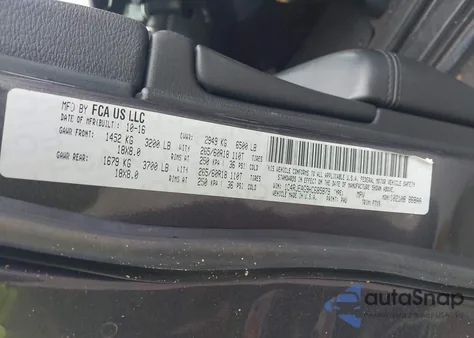 2017 Jeep Grand Cherokee Laredo 4X2 из США, поврежденный, VIN 1C4RJEAG9HC685879